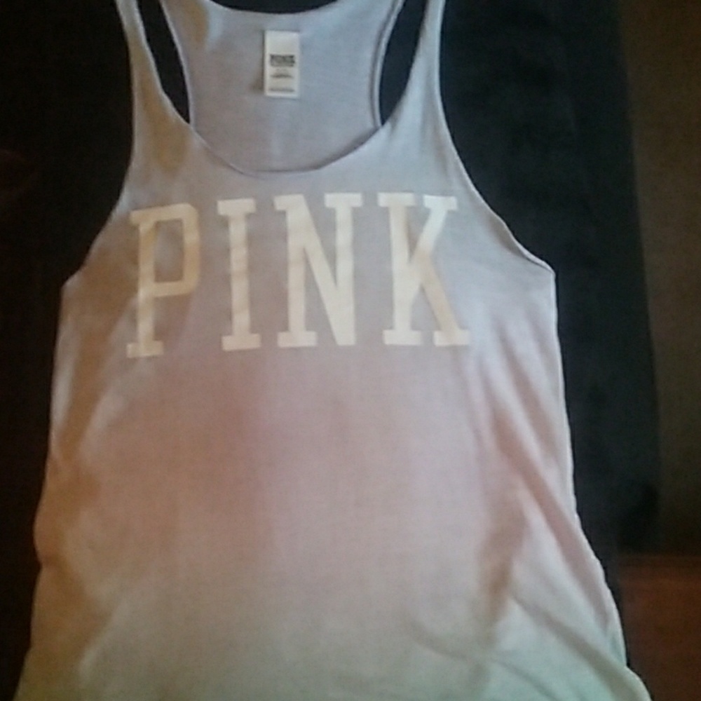 Victoria Secret pink racerback tank top